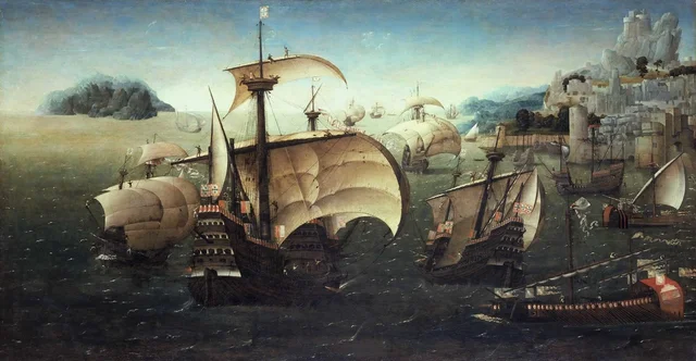 Columbus Sailed the Ocean Blue (S)