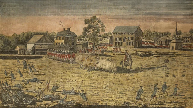 Battles of Lexington and Concord.