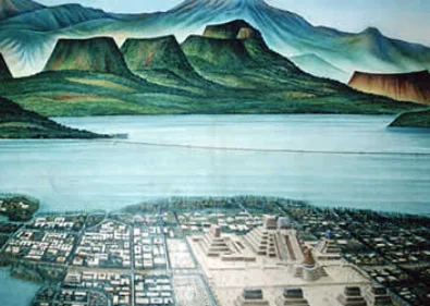 Tenochititlan flooded