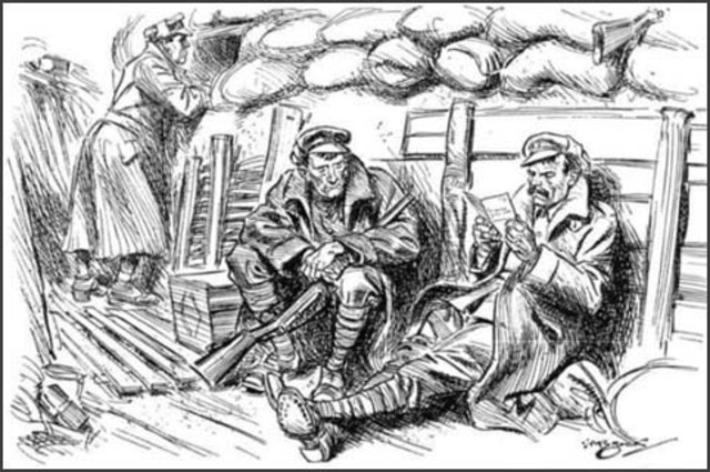 American's Fight in Trench Warfare