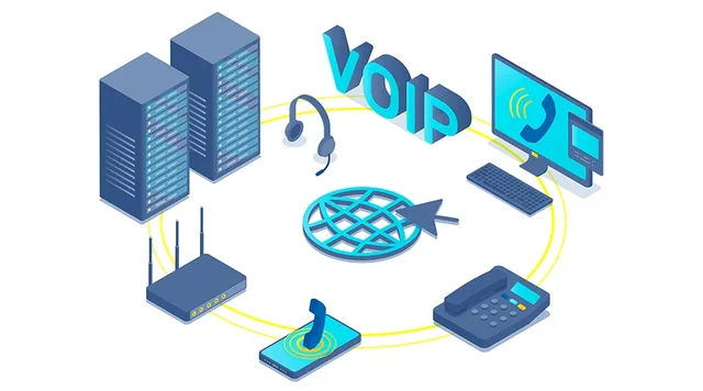 Se introduce VoIP (Voz sobre Protocolo de Internet)