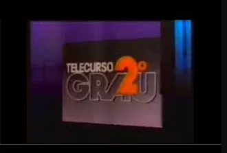 Criação do programa de TV Tele-curso de 2º grau