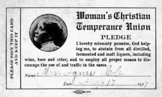 Woman's Christian Temperance Union (WCTU)