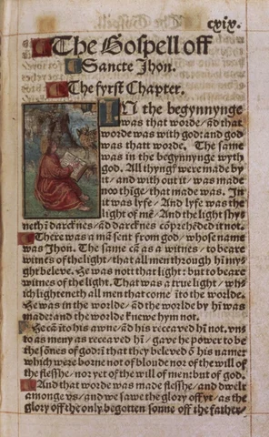 Permission for an English Bible