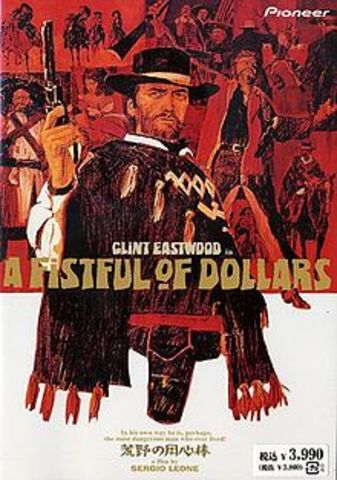 Clint Eastwood protagonista lo spaghetti western "Per un pugno di dollari" il 18 gennaio 1967