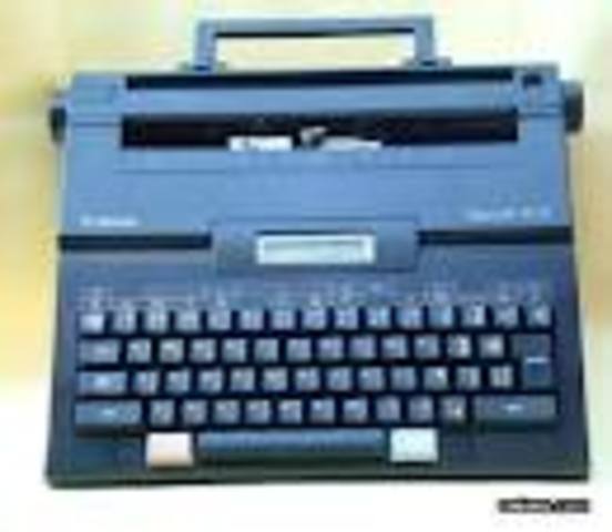Maquina de escribir eléctrica