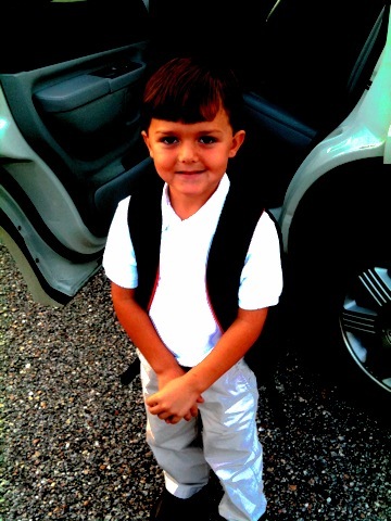 Brady started Kindergarten
