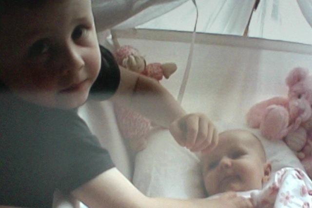 New Baby Sister Arrives