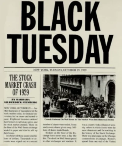 Black Tuesday (Stock Market Crash)