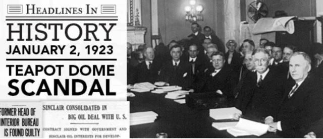 Teapot Dome Scandal