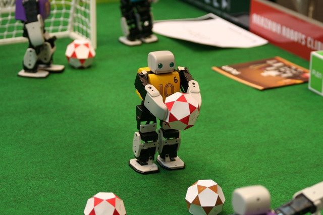 First robocup soccer