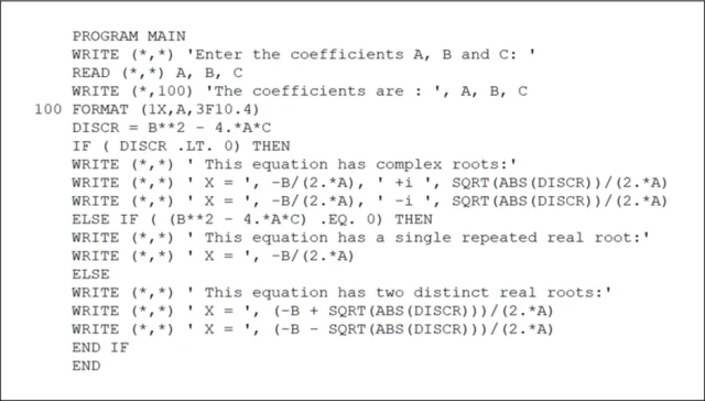 FORTRAN