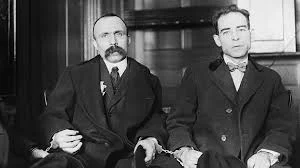 Sacco and Vanzetti arrested for armed robbery and murder