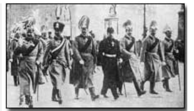 Austria presented Serbia with the ultimatum