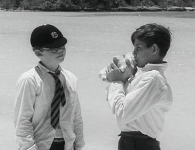 when piggy and ralph found the conch pg.15