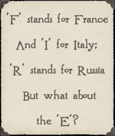 Italy joins the Entente