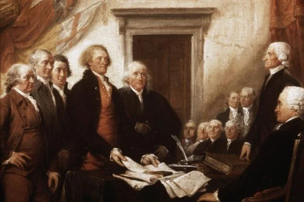 Creation of the declaration of independence