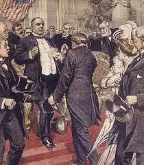 Named President when McKinley is assassinated