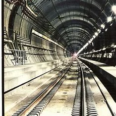 Channel tunnel opened