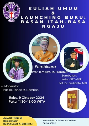 Kuliah Umum Basan Itah-Basa Ngaju