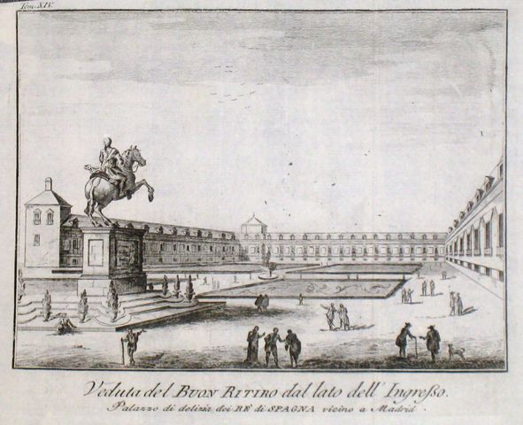 Creación del Palacio del Buen Retiro