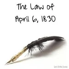 Law of April 6, 1830