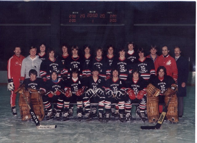 When he was nine, his family moved to Nepean, Ontario, near Ottawa.