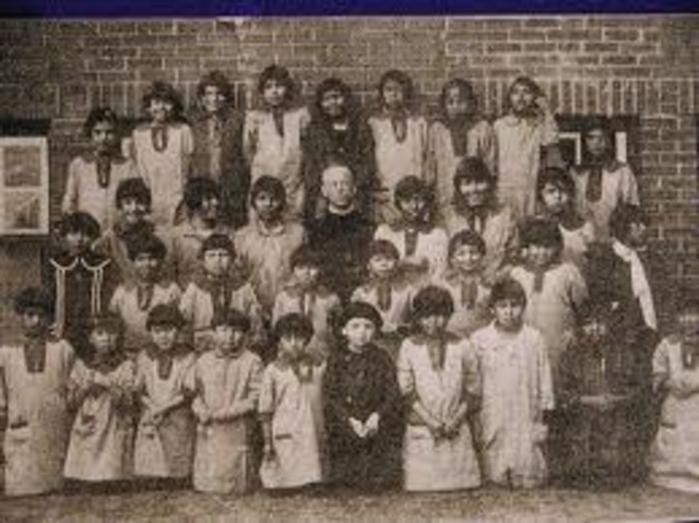 Residential Schools established