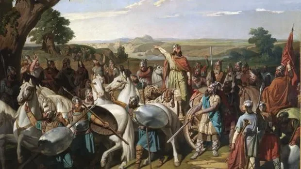 FIN DE LA MONARQUÍA VISIGODA.