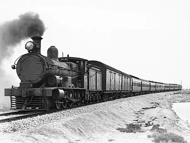 Opening of the Trans-Australian railway.
