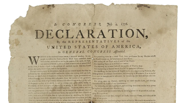 The Declaration of Independence