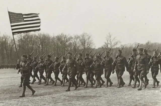 US enters World War 1