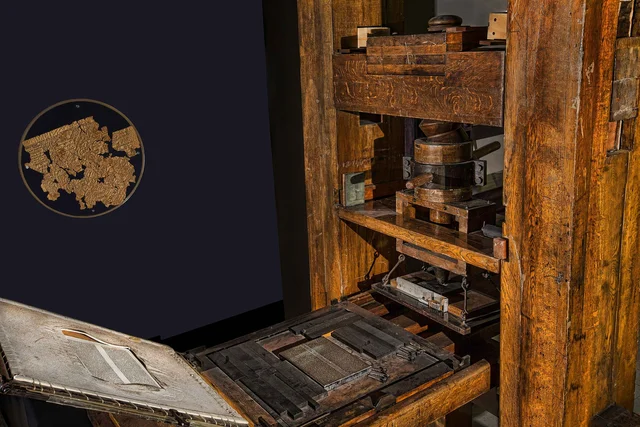 Imprenta moderna de Gutenberg