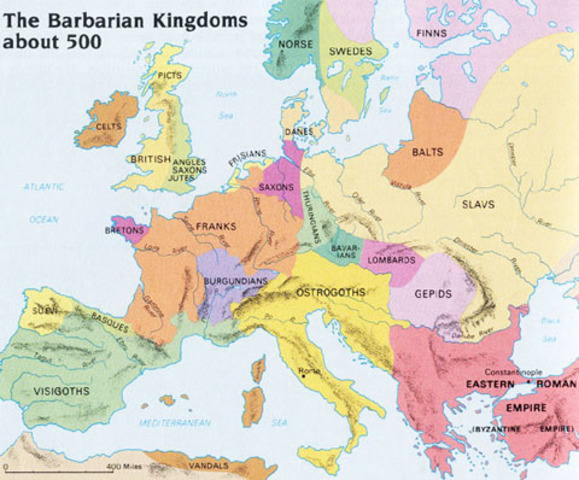 Barbarians Take Over Europe