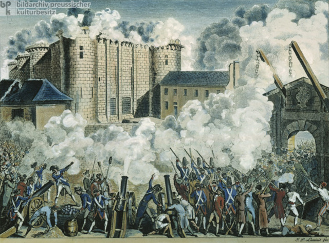 THE STORMING OF THE BASTILLE