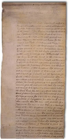 English Bill of Rights