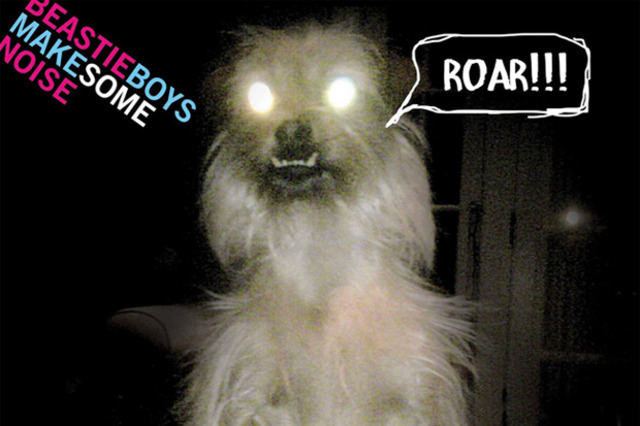 the little boy sees a beastie