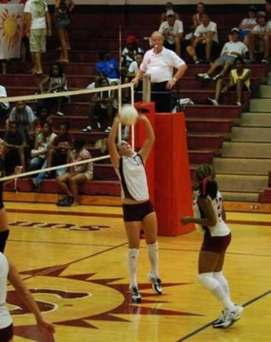 Started Playing Volleyball