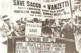 Sacco and Vanzetti arrested for armed robbery and murder - 1920