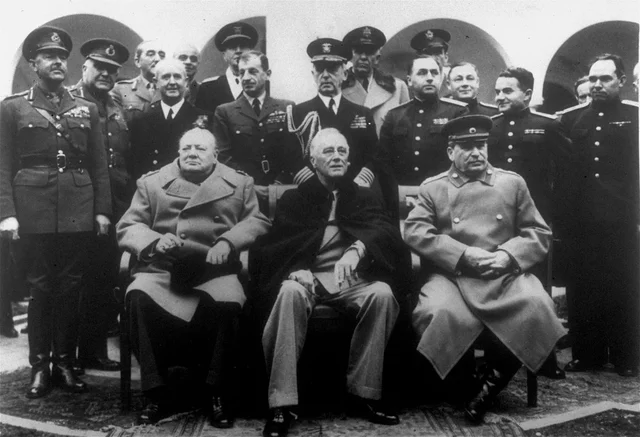 The US, the UK and the USSR meet at Yalta (Crimea)