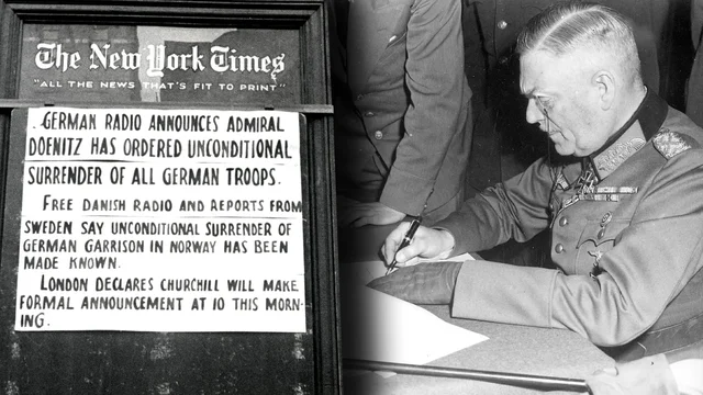 Germany surrendered.