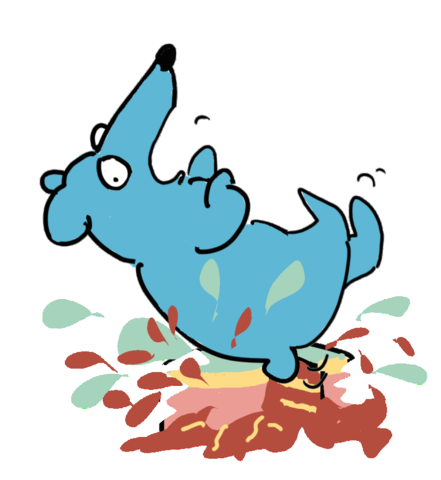 Bear slips - catastrophe!