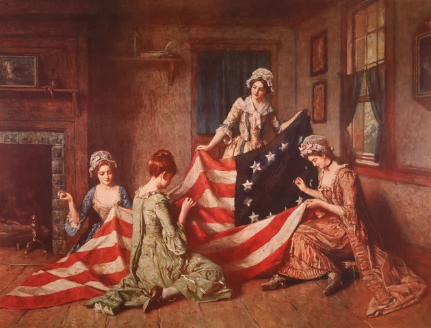 American Flag Designed