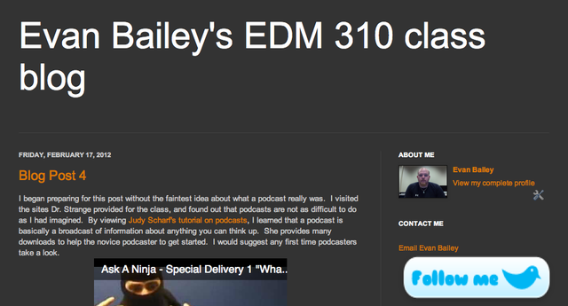 Created My First Blog