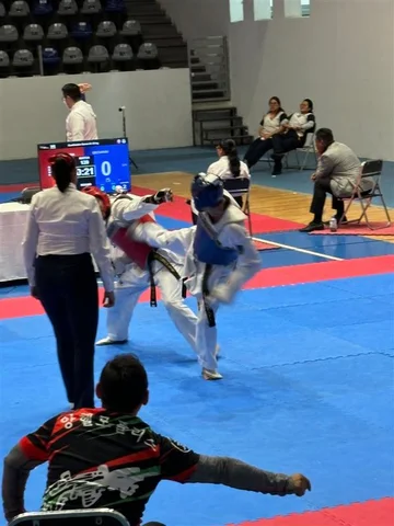 Fui a mi primer torneo oficial de Taekwondo