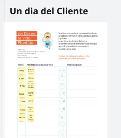 UN DIA CON EL CLIENTE