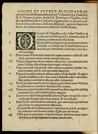 Critics of the Indulgence by Martin Luther