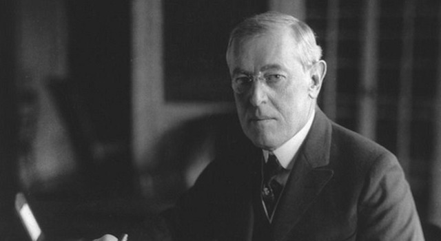 Woodrow Wilson asks Congress to declare war on Germany