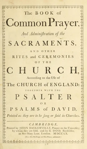 Book of Common Prayer