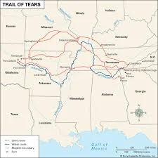 Start of the Trail of Tears